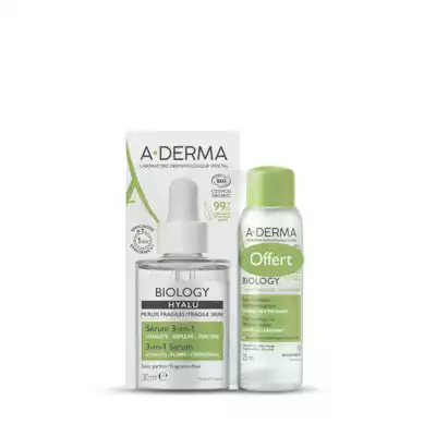 Aderma Biology Hyalu Sérum 3 En 1 Fl Pipette/30ml+eau Micellaire à Pont à Mousson